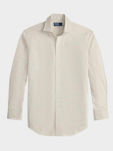 Polo Ralph Lauren Men's Classic-Fit Grid Check Poplin Sport Shirt