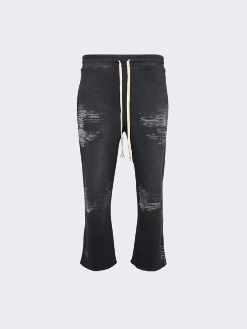 RRR123 Burn The Man Principal Sweatpants Vintage Black