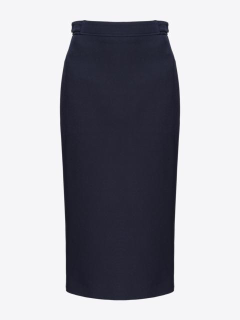 PINKO SKIRT WITH WAIST TABS