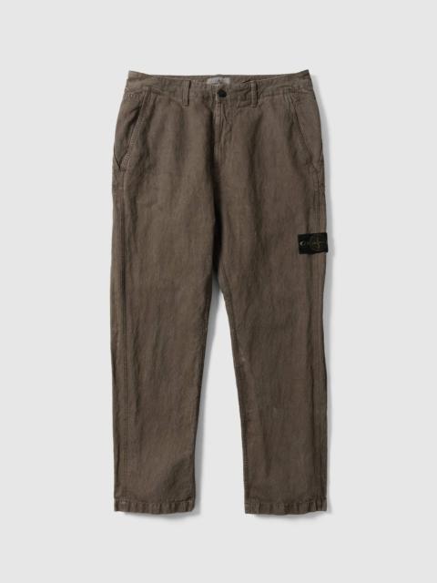 Stone Island Corduroy Pants Lead Grey