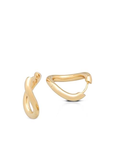 TOM WOOD large River Hoops earrings