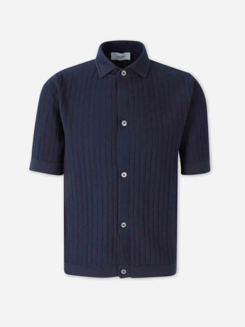 LARDINI COTTON KNIT SHIRT