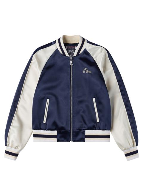 EVISU Cat Theme Embroidery Souvenir Jacket