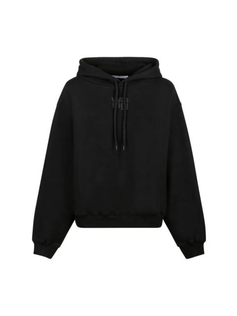 【ALEXANDER WANG】REVERSIBLE HOODIE S Alexander Wang Reversible Raglan Zip Hoodie | Black | FARFETCH