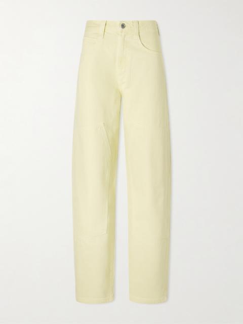 AGOLDE Laria Mid-rise Wide-leg Jeans
