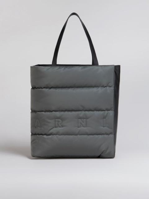 Marni MUSEO TOTE BAG IN QUILTED NYLON
