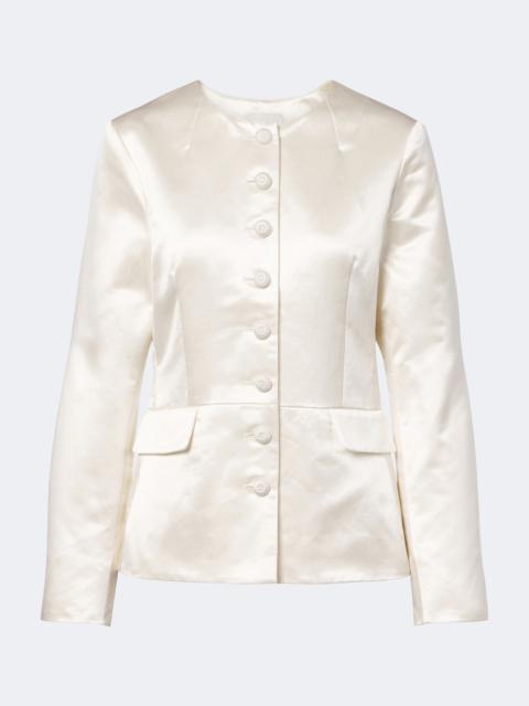 POSSE Verity cotton and silk satin jacket