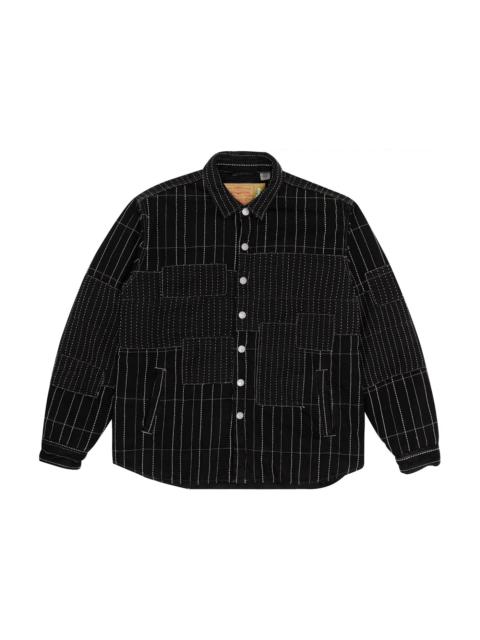 DENIM TEARS Denim Tears Peace Patchwork Padded Jacket Black