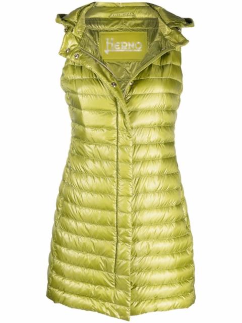 Herno hooded padded vest