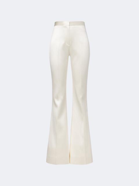 DANIELLE FRANKEL Bridal Daulton wool and silk flared pants