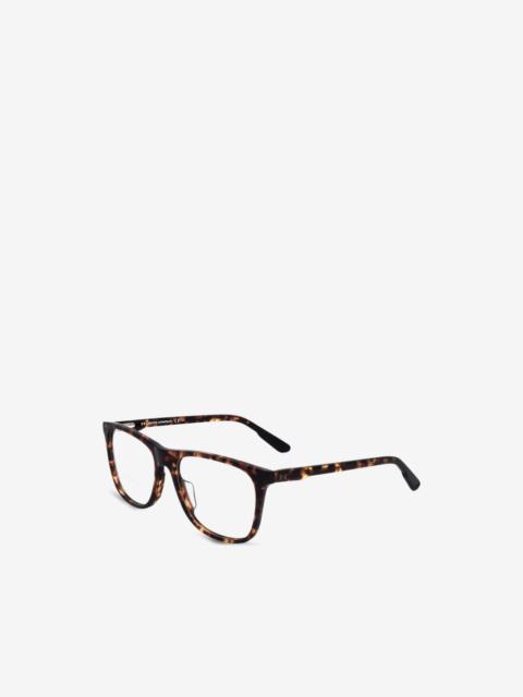 Under Armour tortoiseshell-effect square-frame glasses