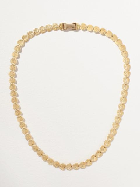 FOUNDRAE True Love Small 18-karat Gold Necklace