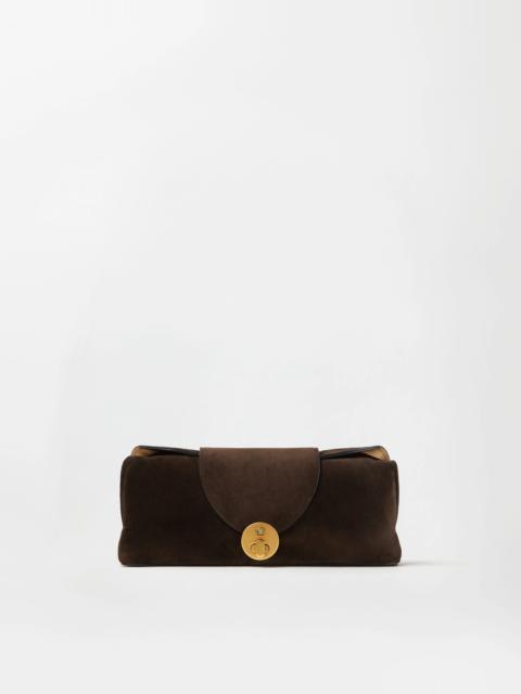 VERSACE Vivian Suede Clutch