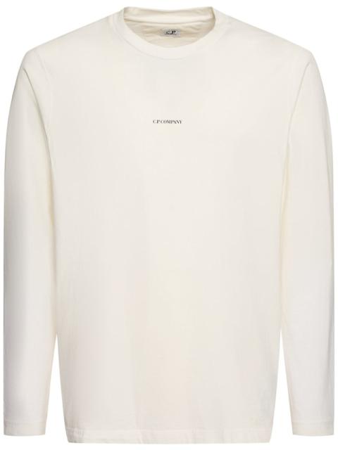 Brushed jersey long sleeve  t-shirt