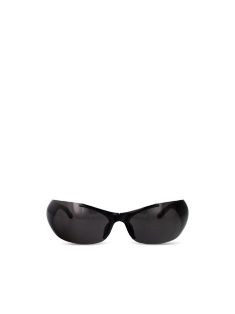 BALENCIAGA oval-frame sunglasses