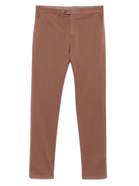Canali stretch-cotton chino trousers