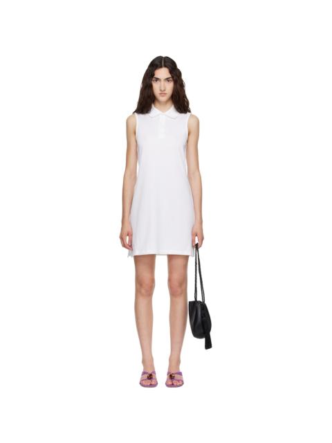 FLORE FLORE White Lauren Polo Minidress