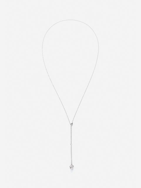 MAGDA BUTRYM Rose charm belt in silver