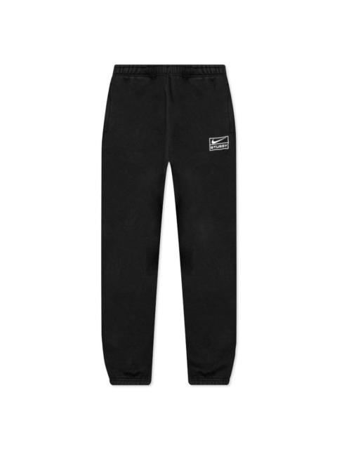 Nike NIKE X STÜSSY STONE WASHED PANTS - BLACK