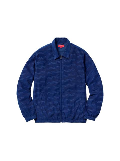 Supreme Supreme Debossed Logo Corduroy Jacket Royal