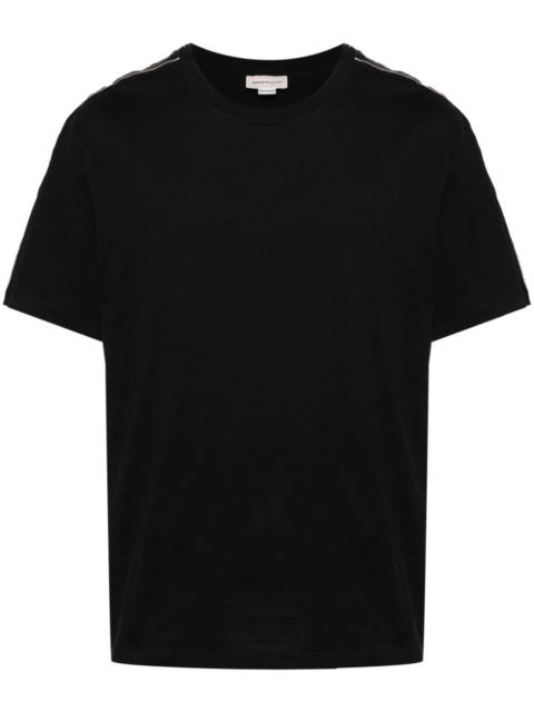 Alexander McQueen logo-trim cotton T-shirt