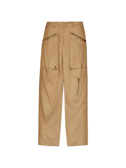 Jolande cotton cargo trousers