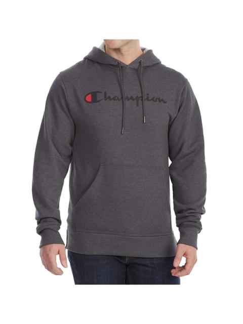 Champion Powerblend Fleece Script Logo Hoodie "Charcoal" GF89H Y0679400C