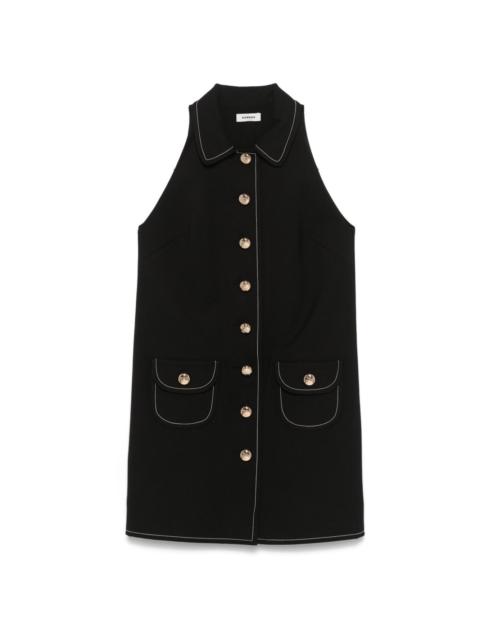 Sandro shirt mini dress