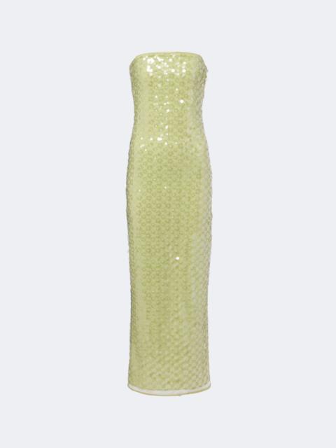 ROTATE Sequined maxi dress