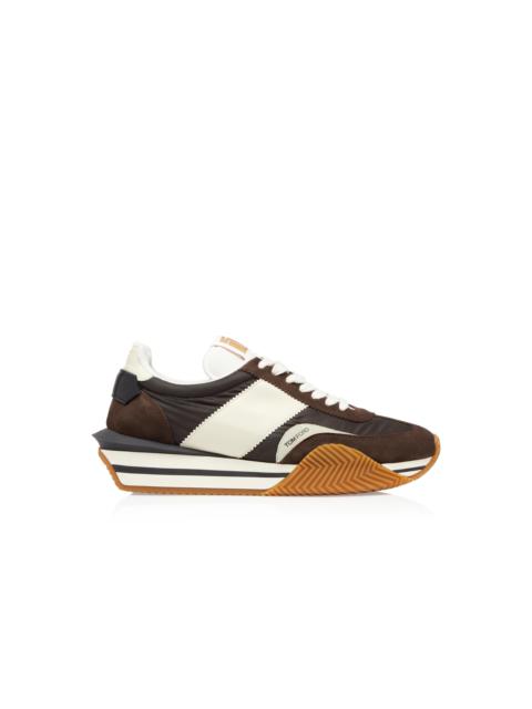 SUEDE TECHNICAL FABRIC JAMES SNEAKER