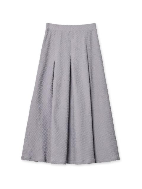 Mame Kurogouchi Smock Jersey Flare Skirt