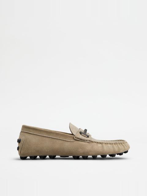 GOMMINO BUBBLE IN SUEDE - BEIGE