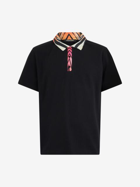 Roberto Cavalli Ray Of Paradise Print Polo