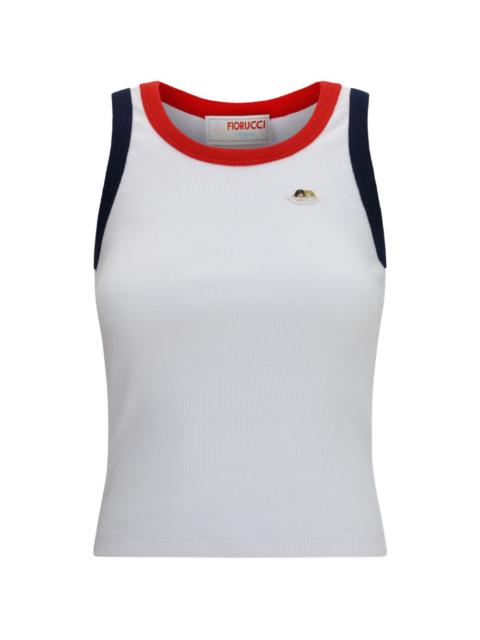 FIORUCCI Angels ribbed tank top