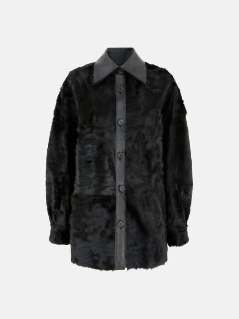 THE ATTICO BLACK SHIRT