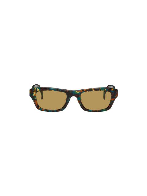 KENZO Tortoiseshell Rectangular Sunglasses