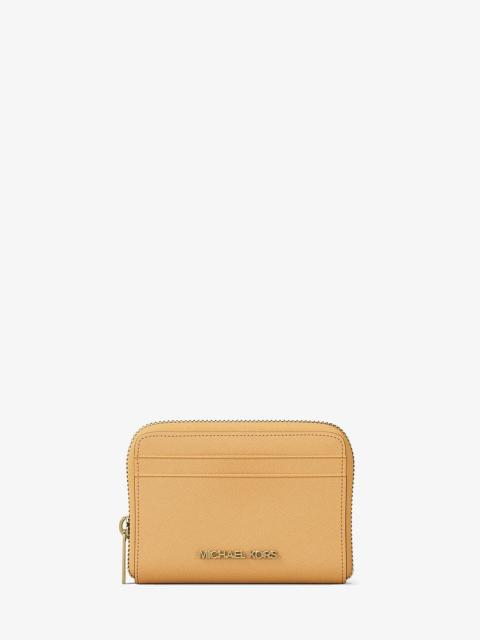 MICHAEL KORS Jet Set Travel Medium Saffiano Leather Wallet