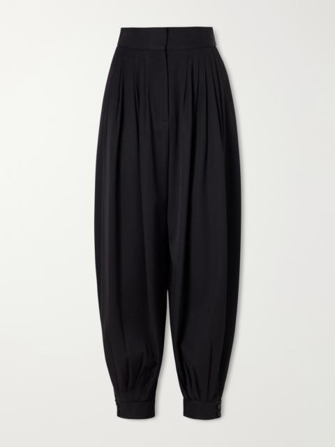 Altuzarra Chapman Pleated Wool Tapered Pants