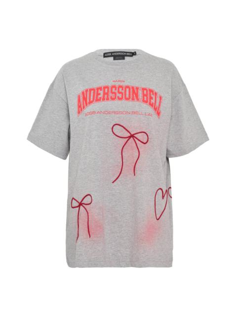 Andersson Bell Ribbon Embroidery Spray T-Shirt