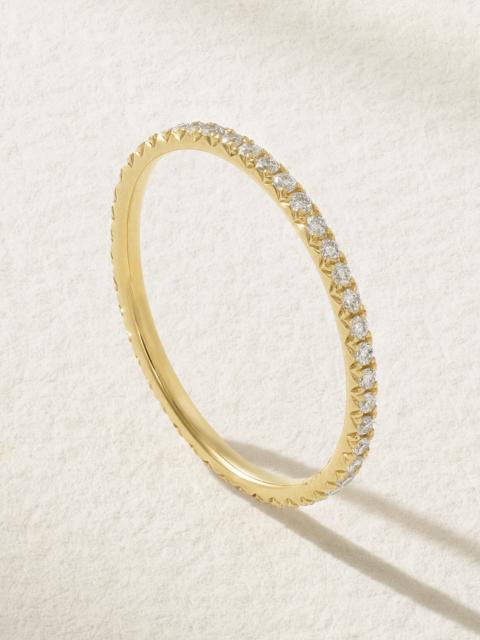 ANITA KO Eternity 18-karat Gold Diamond Ring