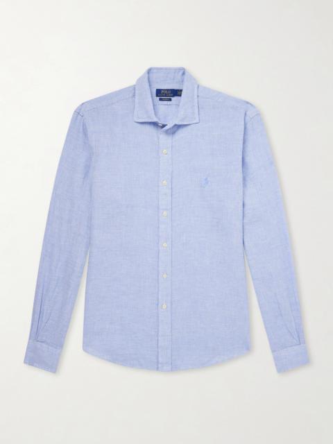 Polo Ralph Lauren Checked-Woven Linen Shirt