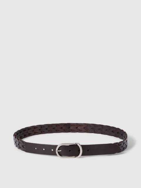 Brunello Cucinelli Braided leather belt