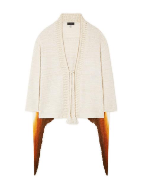 Alanui Bright Hues Fringed Cardigan
