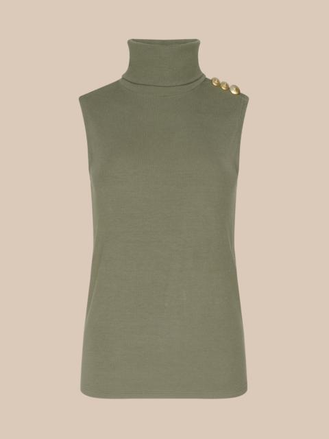 L'AGENCE Ceci Sleeveless Turtleneck