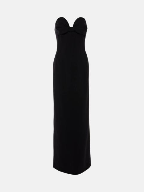 MAGDA BUTRYM sweetheart corset maxi dress