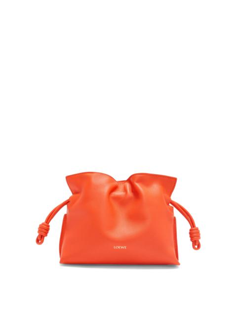 Mini Flamenco clutch in nappa calfskin