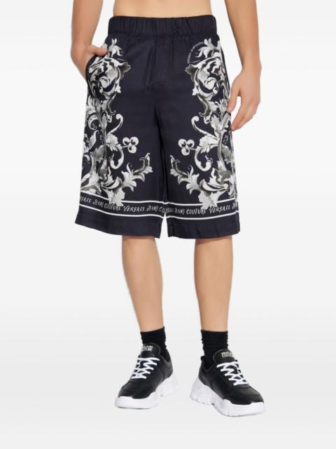 VERSACE JEANS COUTURE floral-print shorts