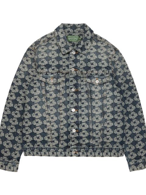 DENIM TEARS Wreath Denim Jacket Jacquard "Blue" DT924
