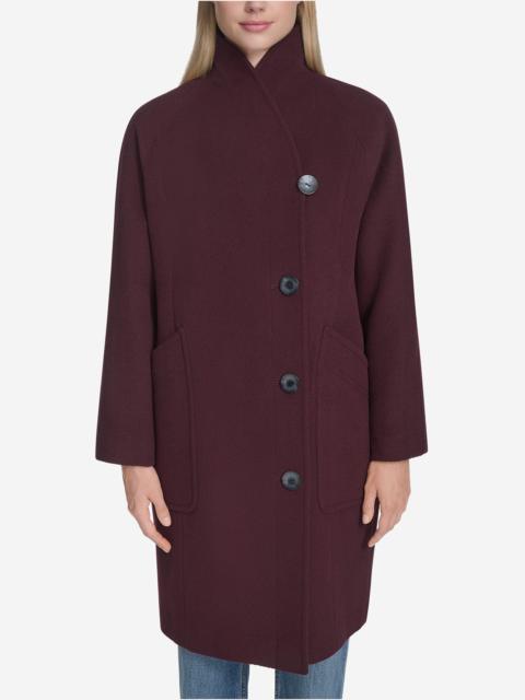 COLE HAAN Women's Chevron Wool Coat