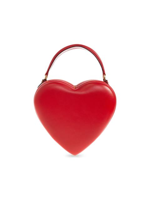 Moschino heart shaped top handle tote bag